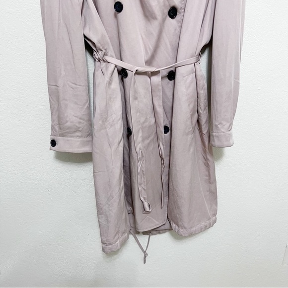AllSaints Lia Mac Trench Coat size large - Picture 5 of 16